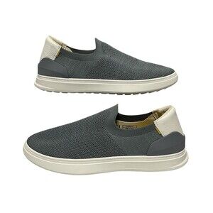 Casca Boli Slip On Sneaker Men’s 11 / Women’s 13 Grey Knit Cushioned Shoe - NWOB